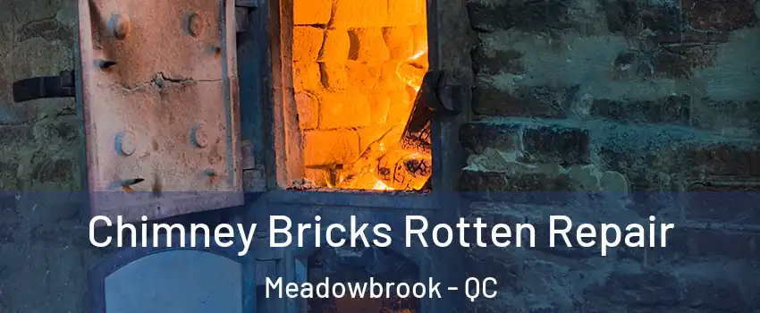  Chimney Bricks Rotten Repair Meadowbrook - QC