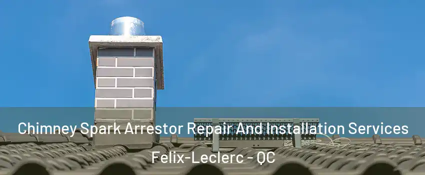  Chimney Spark Arrestor Repair And Installation Services Felix-Leclerc - QC