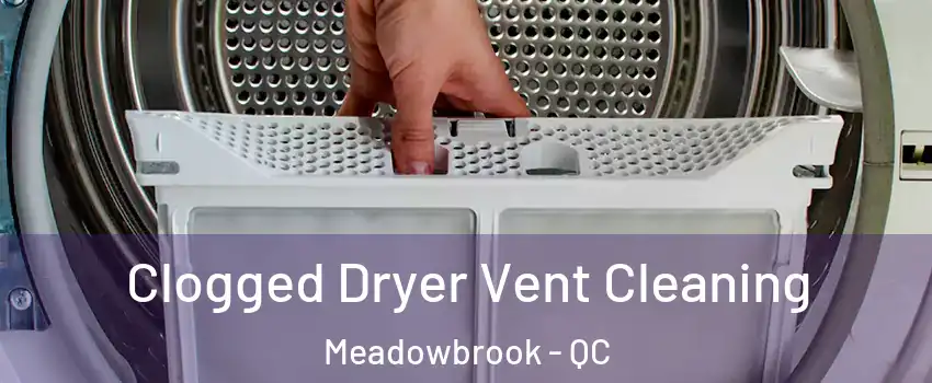  Clogged Dryer Vent Cleaning Meadowbrook - QC