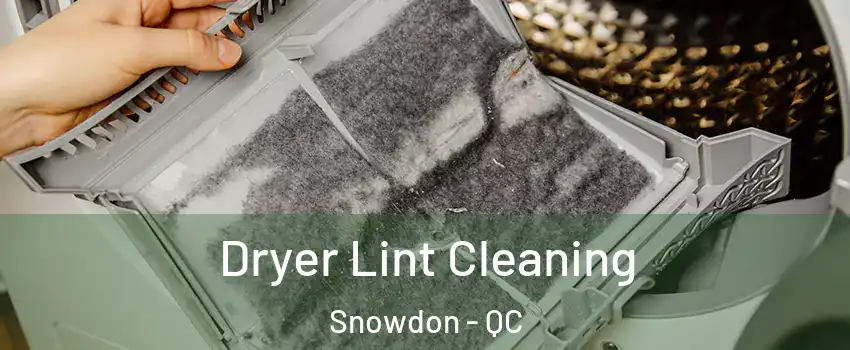  Dryer Lint Cleaning Snowdon - QC