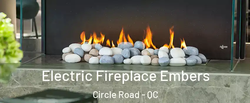  Electric Fireplace Embers Circle Road - QC