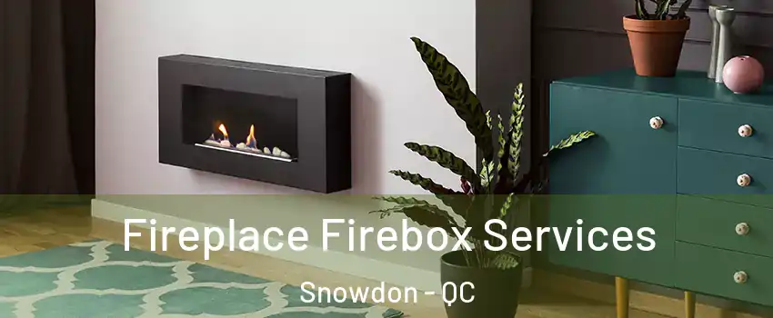  Fireplace Firebox Services Snowdon - QC