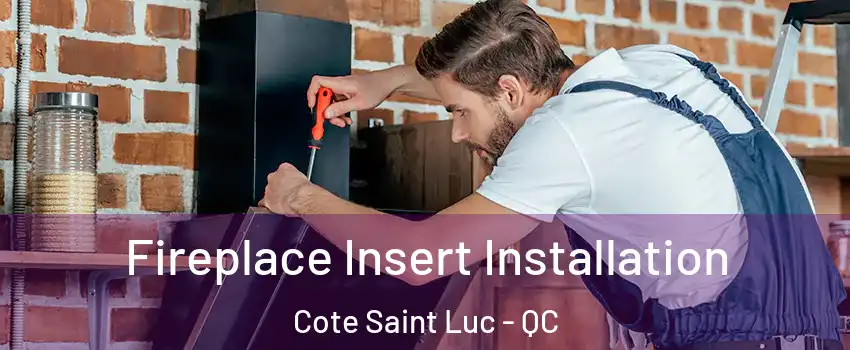  Fireplace Insert Installation Cote Saint Luc - QC