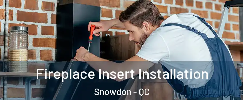  Fireplace Insert Installation Snowdon - QC