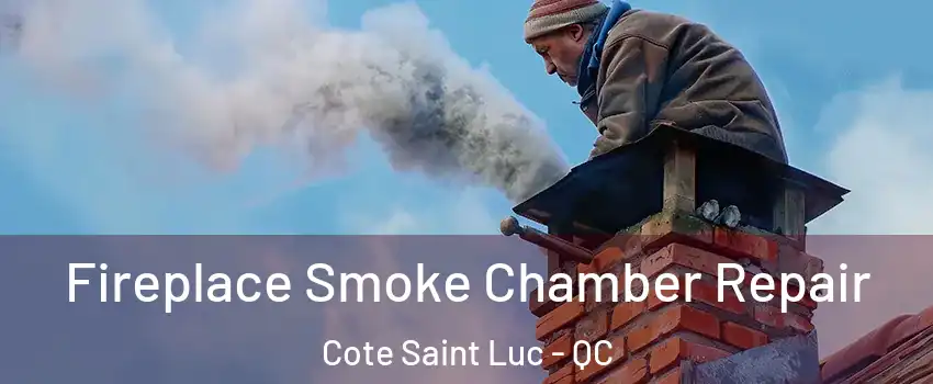  Fireplace Smoke Chamber Repair Cote Saint Luc - QC