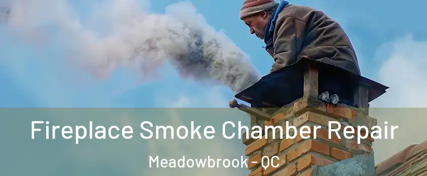  Fireplace Smoke Chamber Repair Meadowbrook - QC
