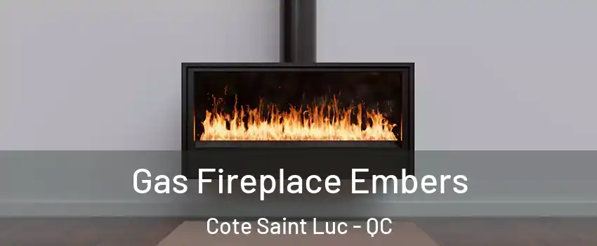  Gas Fireplace Embers Cote Saint Luc - QC
