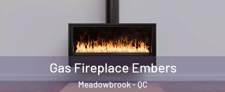  Gas Fireplace Embers Meadowbrook - QC