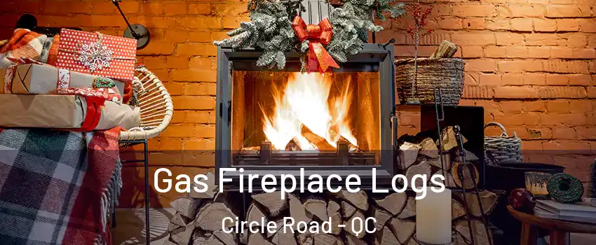  Gas Fireplace Logs Circle Road - QC