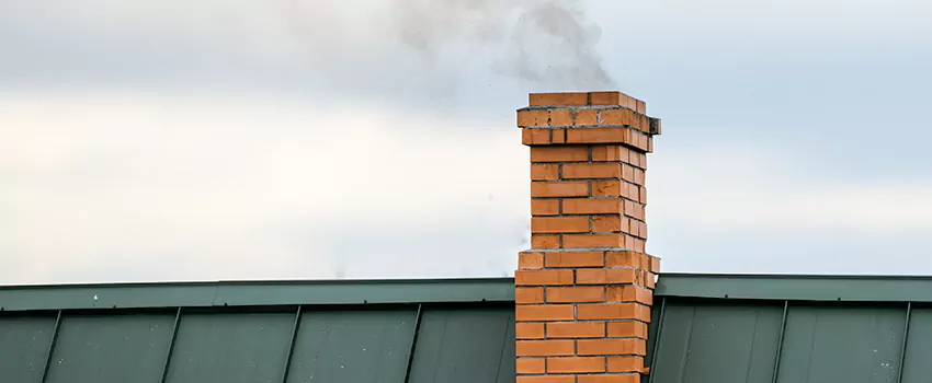 Commercial Brick Chimney Installation in Montreal West, Quebec