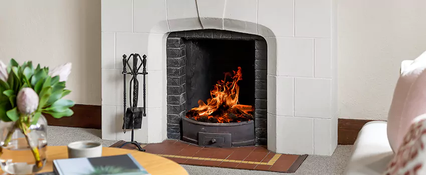 Wood Fireplace Refacing in Montreal West, QC