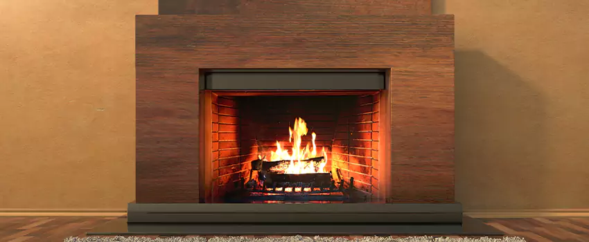 Mendota Hearth Landscape Fireplace Installation in Montreal West, Quebec