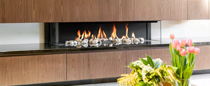 Outdoor Modern Fireplace Renovation Services in Westminster, QC