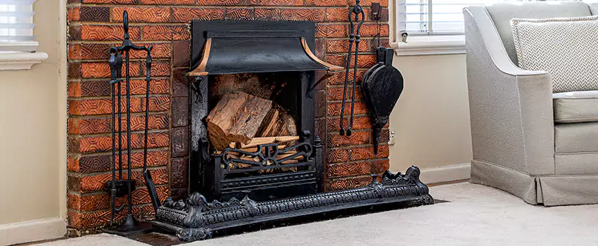 Vintage-style Fireplace Redesign in Westminster, Quebec