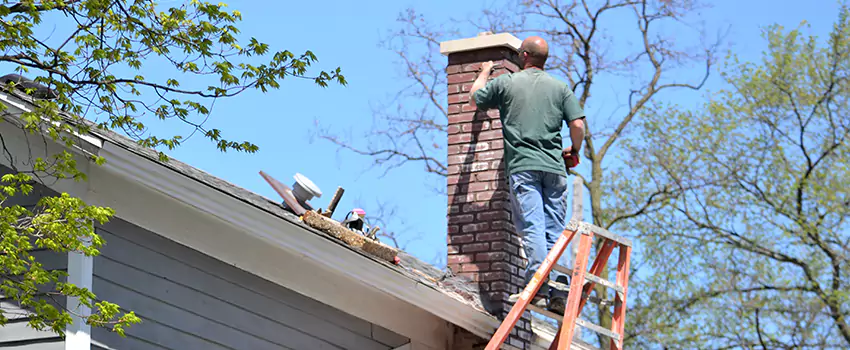 Chimney Crown Repair in Montreal West, Quebec