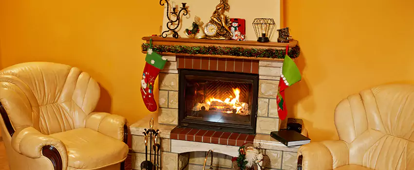 Fireplace Hearth Ideas in Westminster, Quebec