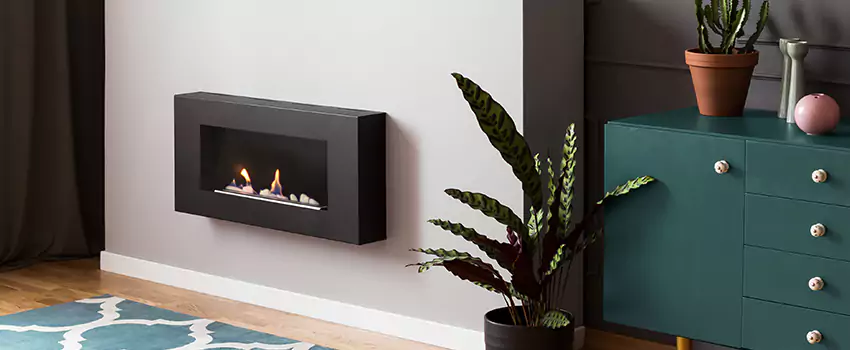 Ortal Island Fireplace Installation in Montreal West, Quebec