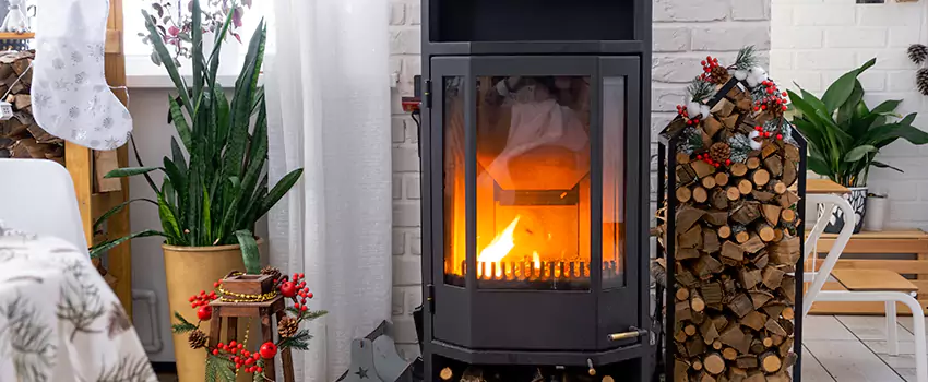 Thelin Hearth Products Direct Vent Gas Stove Fireplace Inspection in Montreal West, QC