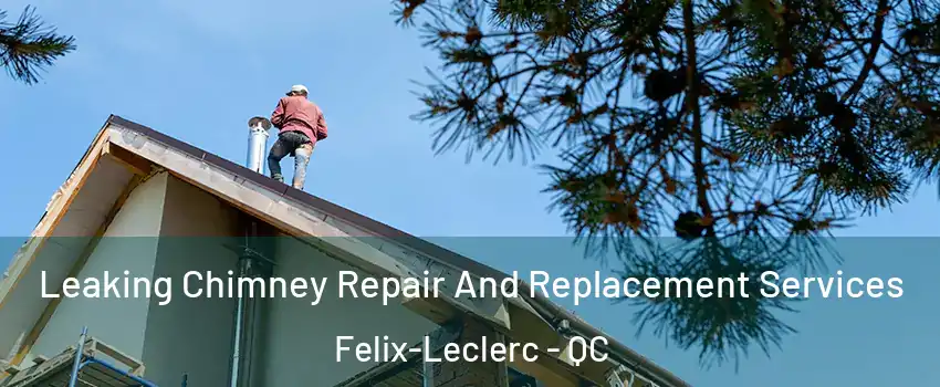  Leaking Chimney Repair And Replacement Services Felix-Leclerc - QC