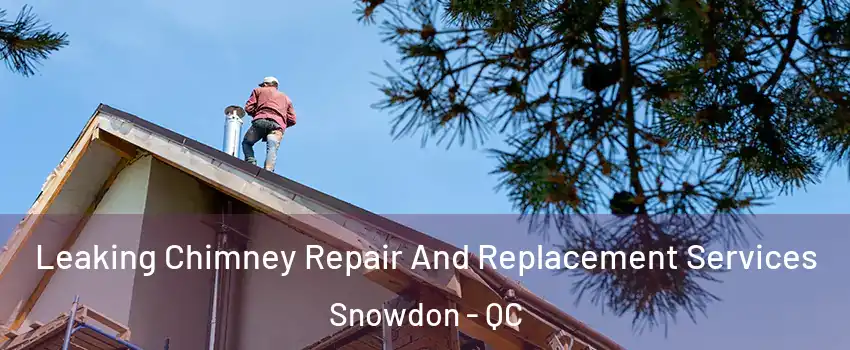  Leaking Chimney Repair And Replacement Services Snowdon - QC