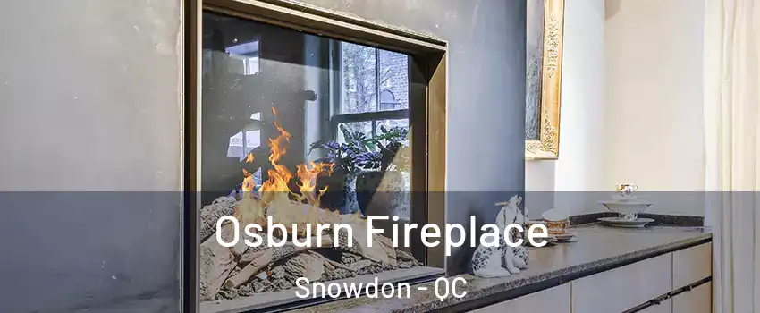  Osburn Fireplace Snowdon - QC