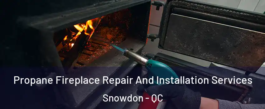 Propane Fireplace Repair And Installation Services Snowdon - QC